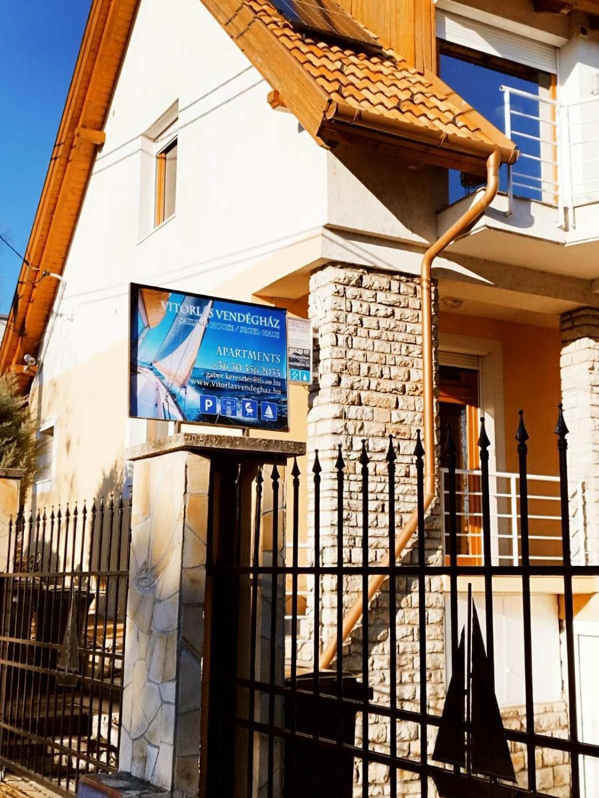 Apartman Vitorlas Vendeghaz Balatonfüred Екстериор снимка